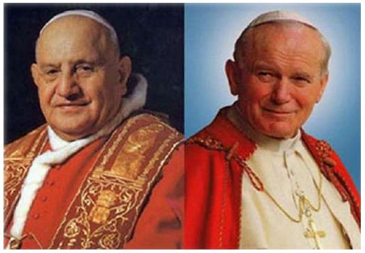   Karol Wojtyla e Angelo Giuseppe Roncalli SANTI